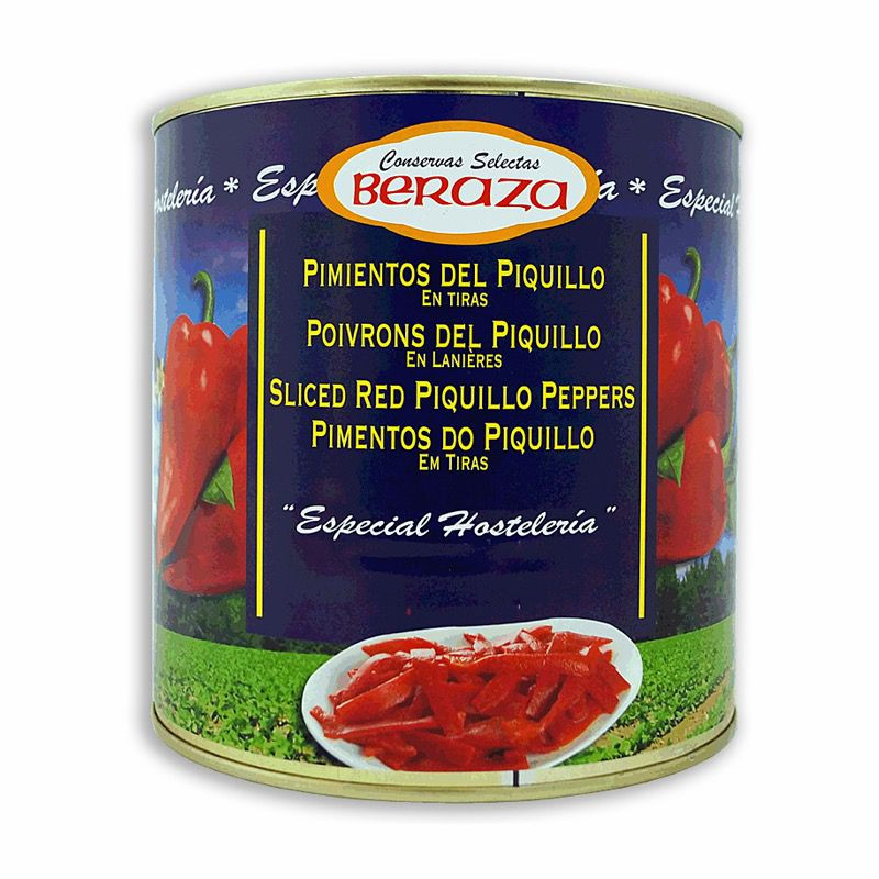 PIMIENTOS DEL PIQUILLO TIRAS LATA 6/3KG